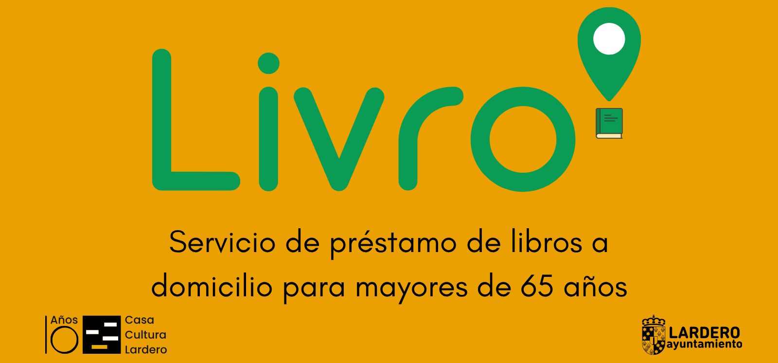 Livro te lleva los libros de la biblioteca a casa