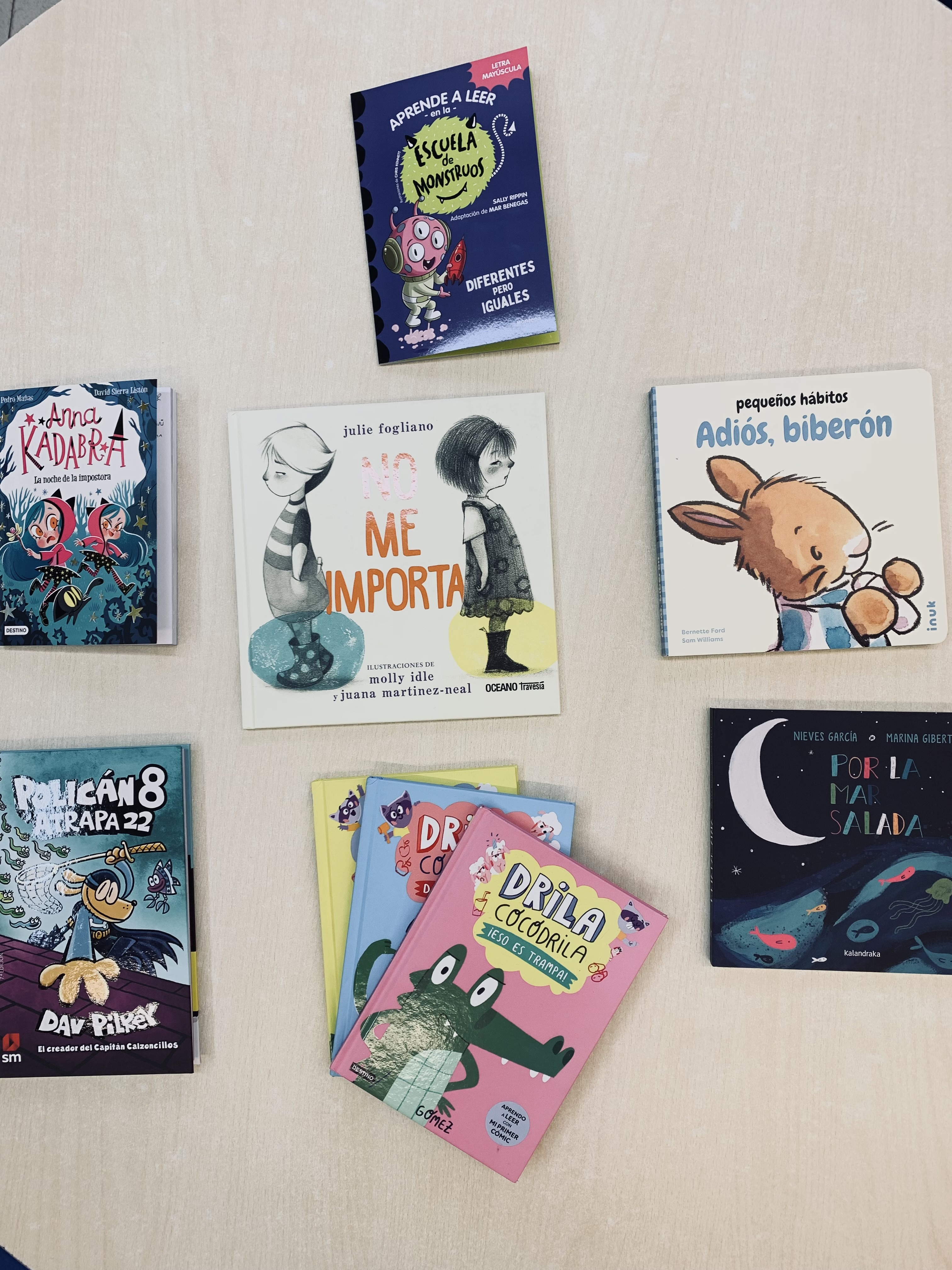 Llegada de nuevos libros