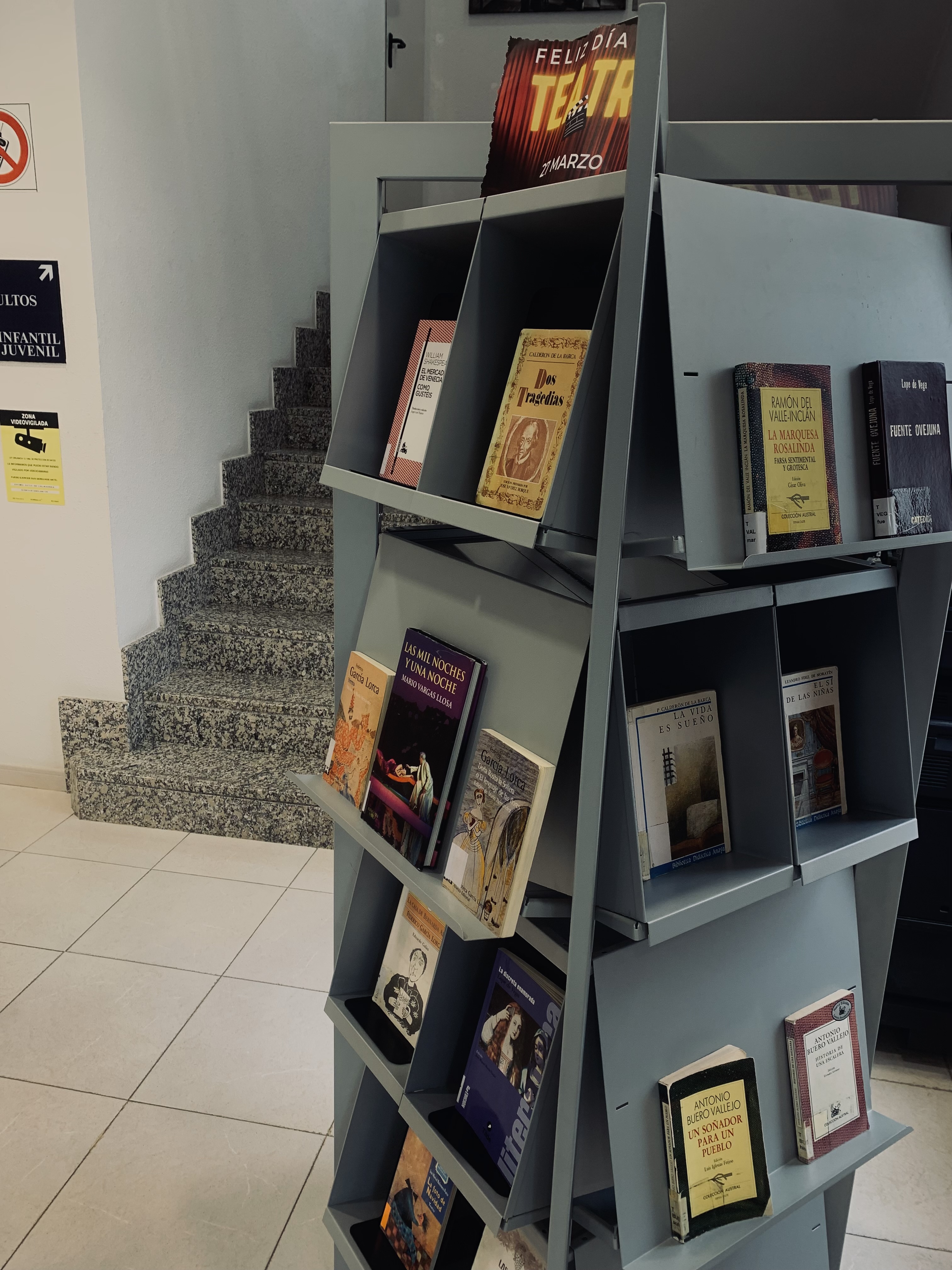 Punto de interés sobre el día del teatro