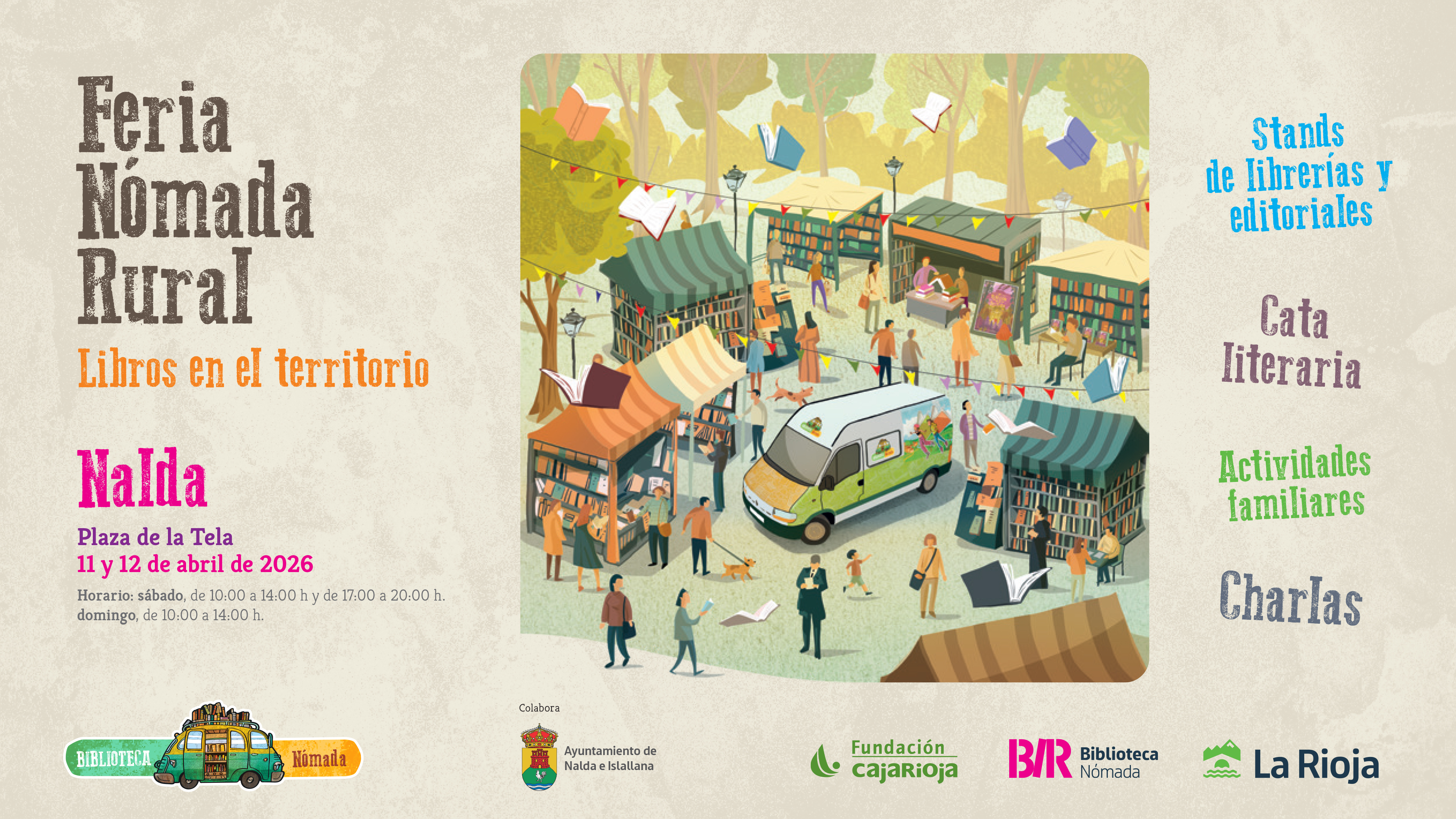 FERIA NÓMADA RURAL. LIBROS EN EL TERRITORIO